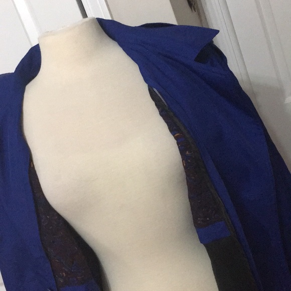 Classy Lined Raincoat Sz M - Picture 6 of 8